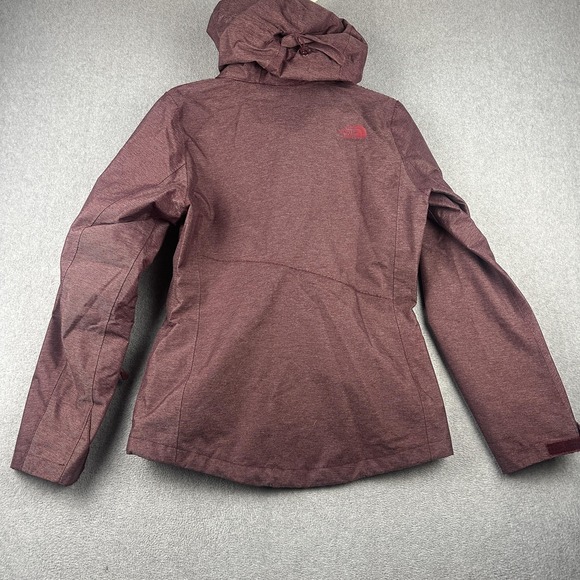 The North Face Jacket Womens Small Red Hooded Softshell Rain Coat Ski NF0A2TJL - Picture 10 of 13